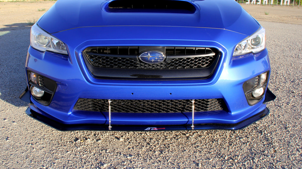 Subaru WRX Carbon Fiber Wind Splitter w/ Rods 2015-2017 (WRX Only)