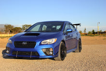 Load image into Gallery viewer, Subaru WRX Carbon Fiber Wind Splitter w/ Rods 2015-2017 (WRX Only)