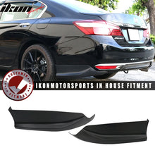 Load image into Gallery viewer, 2016-2017 Honda Accord Sedan HFP Style PP Rear Lip Underbody Spoilers