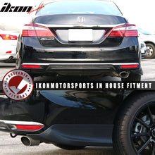Load image into Gallery viewer, 2016-2017 Honda Accord Sedan HFP Style PP Rear Lip Underbody Spoilers