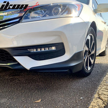 Load image into Gallery viewer, 2016-2017 Honda Accord Sedan HFP Style Front Bumper Lip Apron 2PC PU
