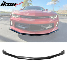 Load image into Gallery viewer, 2016-2018 Chevrolet Camaro OE Style Unpainted Black Front Bumper Lip
