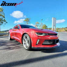Load image into Gallery viewer, 2016-2018 Chevrolet Camaro OE Style Unpainted Black Front Bumper Lip