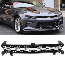 Load image into Gallery viewer, 2016-2018 Chevy Camaro 50th Anniversary Black Front Upper Grille