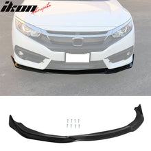 Load image into Gallery viewer, 2016-2018 Honda Civic CS Style Unpainted Front Bumper Lip Splitter PU