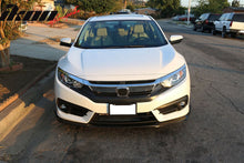 Load image into Gallery viewer, 2016-2018 Honda Civic CS Style Unpainted Front Bumper Lip Splitter PU