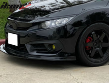Load image into Gallery viewer, 2016-2018 Honda Civic Coupe Sedan MDA Style Unpainted Front Bumper Lip