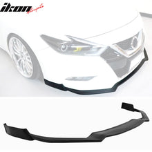 Load image into Gallery viewer, 2016-2018 Nissan Maxima Unpainted Black Front Bumper Lip Splitter PU