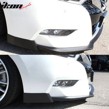 Load image into Gallery viewer, 2016-2018 Nissan Maxima Unpainted Black Front Bumper Lip Splitter PU