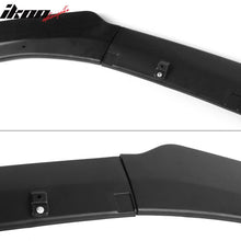Load image into Gallery viewer, 2016-2019 Chevy Cruze RS Front Lip OEM Style Unpainted Black Car Lip P