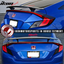 Load image into Gallery viewer, 2016-2020 Honda Civic IKON Type A Gloosy Black Rear Spoiler Wing ABS