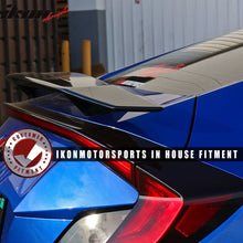 Load image into Gallery viewer, 2016-2020 Honda Civic IKON Type A Gloosy Black Rear Spoiler Wing ABS