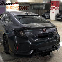 Load image into Gallery viewer, 2016-2021 Honda Civic 10th-Gen CTR Rear Bumper Cover Type R Black  PP