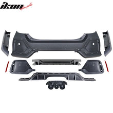 Load image into Gallery viewer, 2016-2021 Honda Civic 10th-Gen CTR Rear Bumper Cover Type R Black  PP