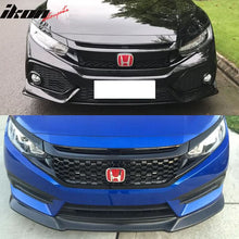 Load image into Gallery viewer, 2016-2021 Honda Civic OE Style Unpainted Front Bumper Cover W/ Grille
