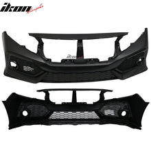 Load image into Gallery viewer, 2016-2021 Honda Civic Si Sedan Coupe OE Style Front Bumper PP