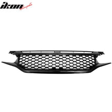 Load image into Gallery viewer, 2016-2021 Honda Civic Coupe Sedan Hatchback Mesh Grille w/2PC Eyebrows