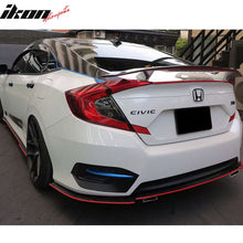Load image into Gallery viewer, 2016-2021 Honda Civic IKON Type A Primer Black Rear Spoiler Wing ABS