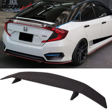 Load image into Gallery viewer, 2016-2021 Honda Civic IKON Type A Primer Black Rear Spoiler Wing ABS