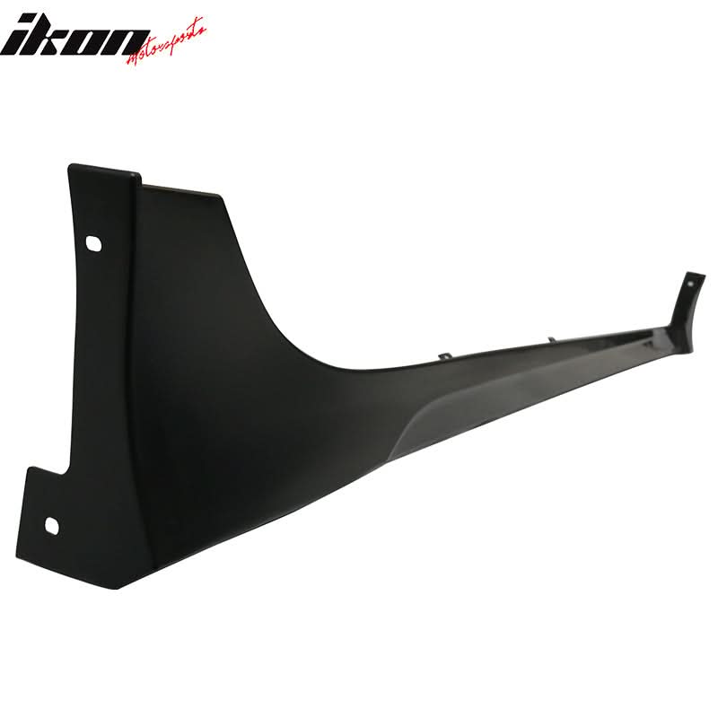 2016-2021 Honda Civic Sedan HFP Style Unpainted Black Side Skirts PP