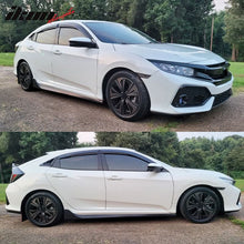 Load image into Gallery viewer, 2016-2021 Honda Civic Type R Unpainted Side Skirts Step Extensions PP