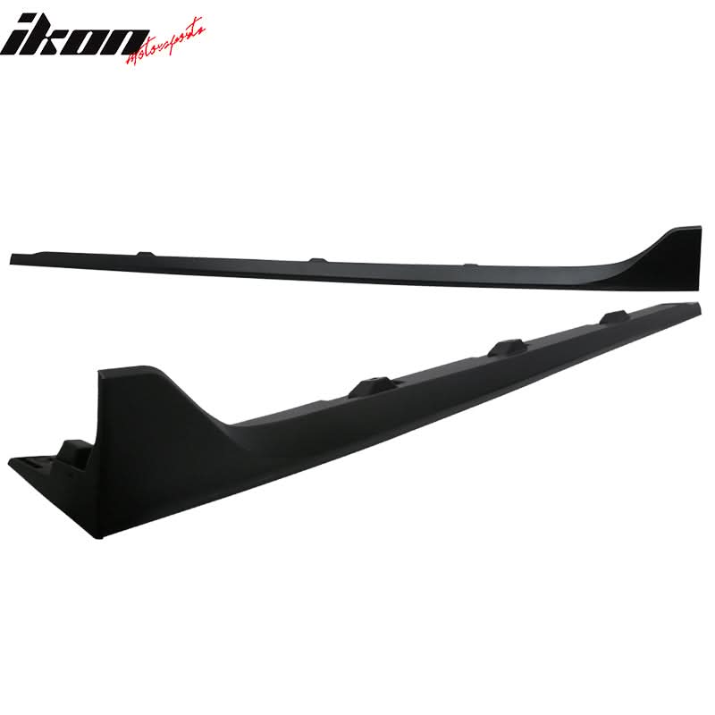 2016-2021 Honda Civic Type R Unpainted Side Skirts Step Extensions PP