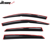 Load image into Gallery viewer, 2016-2021 Honda Civic Sedan Smoke Chrome Mugen Window Visors Acylic