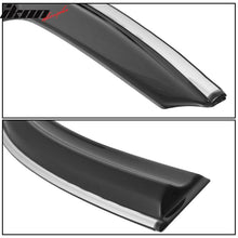 Load image into Gallery viewer, 2016-2021 Honda Civic Sedan Smoke Chrome Mugen Window Visors Acylic