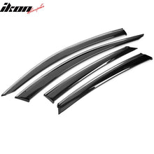 Load image into Gallery viewer, 2016-2021 Honda Civic OE/Factory Style Window Visors w/ Chrome Trim PC