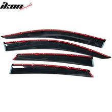 Load image into Gallery viewer, 2016-2021 Honda Civic OE/Factory Style Window Visors w/ Chrome Trim PC