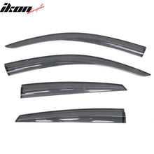 Load image into Gallery viewer, 2016-2021 Honda Civic Sedan Transparent Smoke Window Visors Acrylic