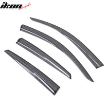 Load image into Gallery viewer, 2016-2021 Honda Civic Sedan Transparent Smoke Window Visors Acrylic