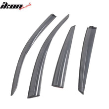 Load image into Gallery viewer, 2016-2021 Honda Civic Sedan Transparent Smoke Window Visors Acrylic