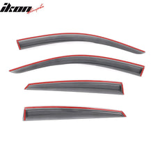 Load image into Gallery viewer, 2016-2021 Honda Civic Sedan Transparent Smoke Window Visors Acrylic