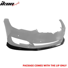 Load image into Gallery viewer, 2016-2021 Tesla Model S MDA Style Unpainted Black Front Bumper Lip PU