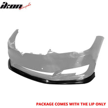 Load image into Gallery viewer, 2016-2021 Tesla Model S MDA Style Unpainted Black Front Bumper Lip PU