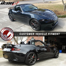 Load image into Gallery viewer, 2016-2023 Mazda Miata IKON Type A Glossy Black Rear Spoiler Wing ABS