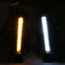 Load image into Gallery viewer, 2016-2024 Chevy Camaro Clear Fog Lights w/ Amber Switchback Signal ABS