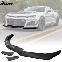 Load image into Gallery viewer, 2016-2024 Chevy Camaro 1LE Style Front Lip Spoiler Unpainted PP