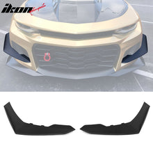 Load image into Gallery viewer, 2016-2024 Chevrolet Camaro 1LE Style 2PCS Front Bumper Side Canards PP