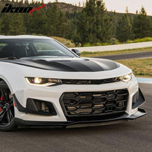 Load image into Gallery viewer, 2016-2024 Chevrolet Camaro 1LE Style 2PCS Front Bumper Side Canards PP