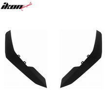 Load image into Gallery viewer, 2016-2024 Chevrolet Camaro 1LE Style 2PCS Front Bumper Side Canards PP