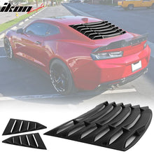 Load image into Gallery viewer, 2016-2024 Chevy Camaro Unpainted Rear Side Window Louver Air Vent ABS