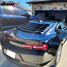 Load image into Gallery viewer, 2016-2024 Chevy Camaro Unpainted Rear Side Window Louver Air Vent ABS