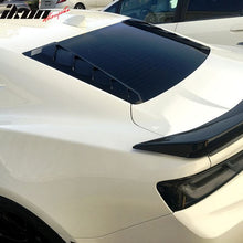 Load image into Gallery viewer, 2016-2024 Chevy Camaro Black Rear Window Louvers Pair ABS