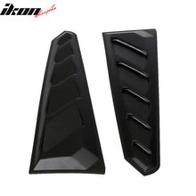 Load image into Gallery viewer, 2016-2024 Chevy Camaro Black Rear Window Louvers Pair ABS