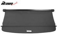 Load image into Gallery viewer, 2016-2022 Benz GLC 4DR Black Rear Trunk Cargo Cover PVC Aluminum Rod