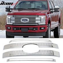 Load image into Gallery viewer, 2017-2019 Ford F250 F350 F450 F550 Grill Platinum Chrome Car Grille