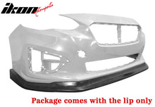 Load image into Gallery viewer, 2017-2019 Subaru Impreza CS Style Front Bumper Lip Chin Unpainted PU