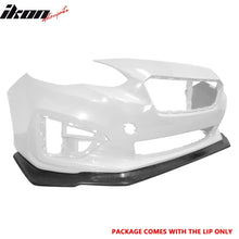 Load image into Gallery viewer, 2017-2019 Subaru Impreza IKON Style Unpainted Front Bumper Lip PU